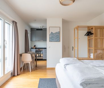 Stilvolle 1.5-Zimmerwohnung mit Terasse nähe Kannenfeldpark - Photo 6