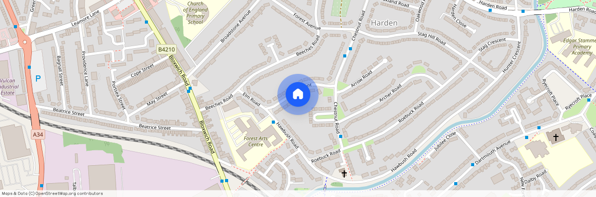 Oak Crescent, Crescentwalsall