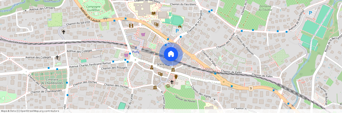 Avenue du Prieuré 13, 1009 Pully