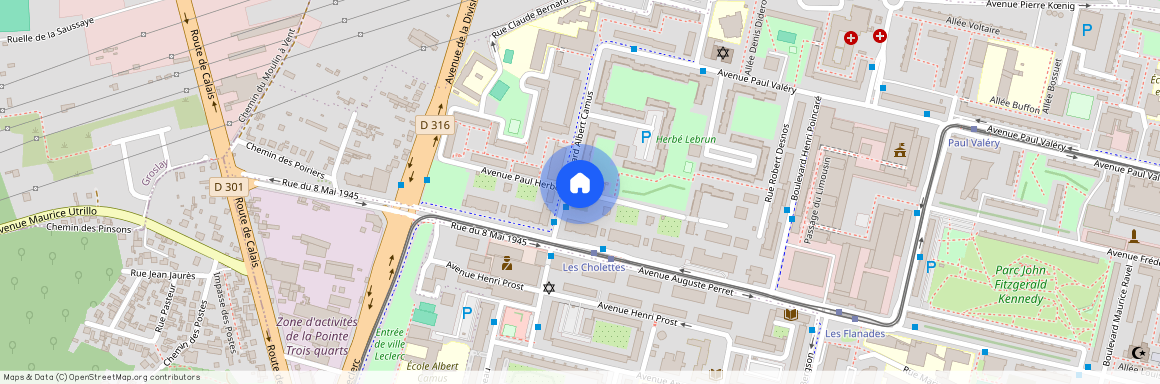 Rue Paul Herbé, Francja, Sarcelles