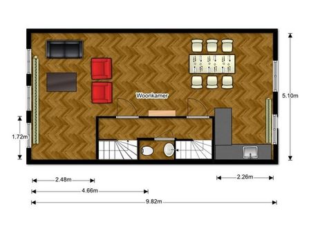 Te huur: Appartement Nieuw Heiligland 7 RD in Haarlem - Foto 4