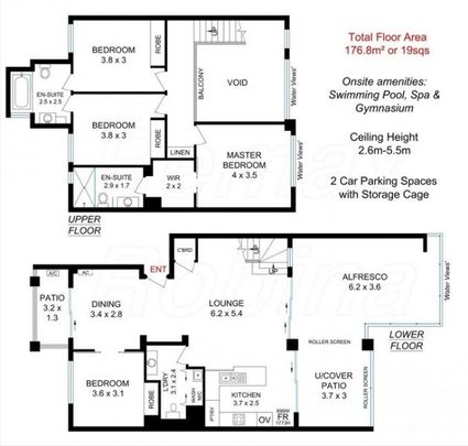 Resort-Style Waterfront Sub-Penthouse in The Reserve, Varsity Lakes - Photo 1