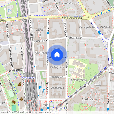 Nils Bjelkegatan, Lund