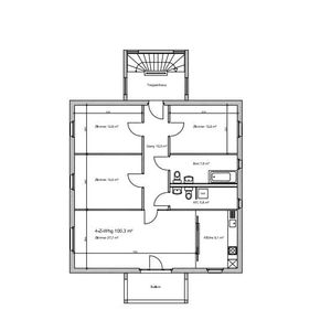 4 Zimmer, 100 m², 2. Stock - Photo 2