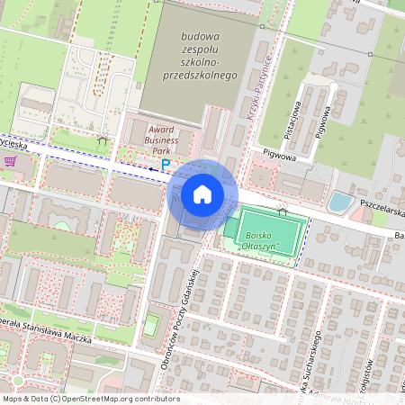 ul. Zwycięska, Partynice, Krzyki, Wrocław, dolnośląskie