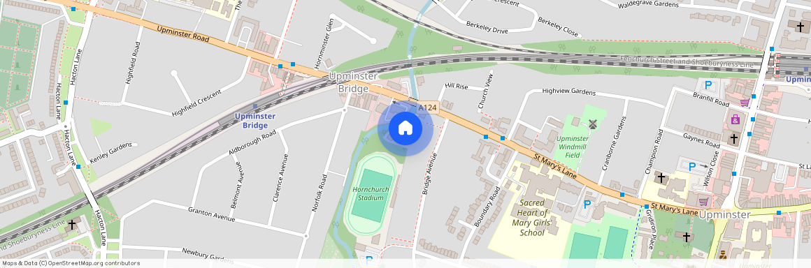 St. Marys Lane, Upminster, Essex, RM14