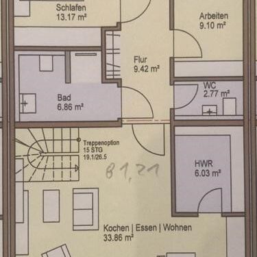 Reihenmittelhaus zu vermieten/ Wohnung in Bad Essen - Foto 1