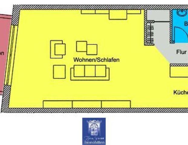 Charmante Singlewohnung mit viel Platz ... Balkon ... Abstellraum ... Stellplatz! - Photo 1