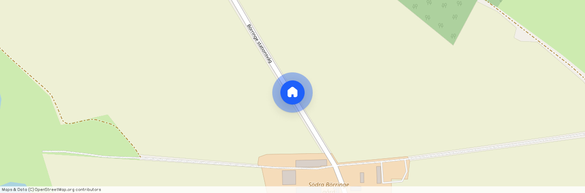 Börringe stationsväg, Svedala