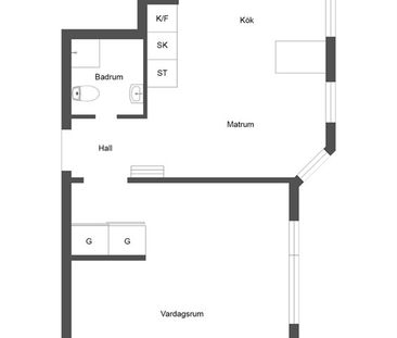 Södra Kungsgatan 52 B - Foto 2