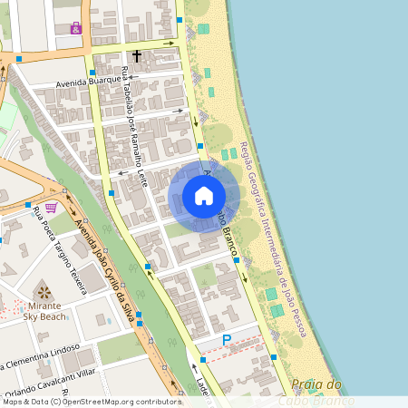 Av Cabo Branco, 2098, Cabo Branco, João Pessoa, Paraíba, 58045010
