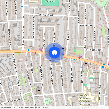 Uxbridge Road, Shepherds Bush, London, W12