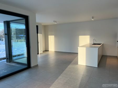 Nieuwbouwappartement, gelijkvloers te huur aan station Vichte - Foto 2