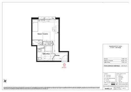 Location Appartement 1 pièce 26m² MERIGNAC 33700 - Photo 5