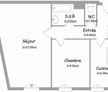 Location Appartement 2 pièces 49m² ORLEANS 45000 - Photo 3