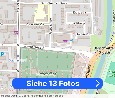 Tierparkseite-Debschwitz! Großzügige 3-Raum Wohnung mit großem Balk... - Foto 1