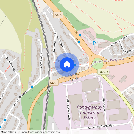 Wesley Road, Castle View, Caerphilly