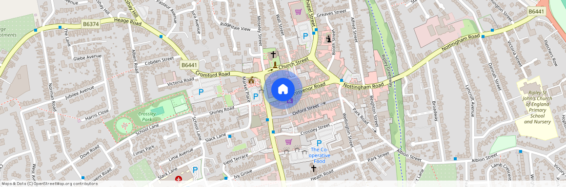 Rowells Court, Market Place, Ripley, Derbyshire, DE5 3BR