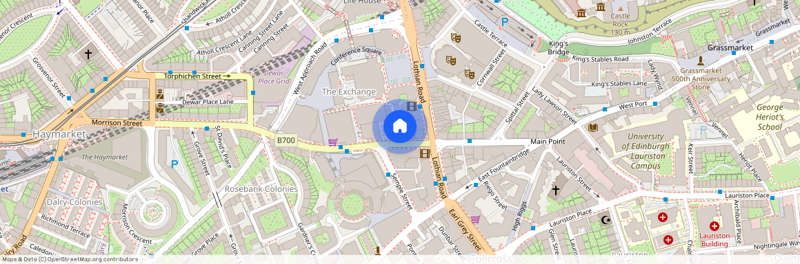 West End, EH3, Edinburgh