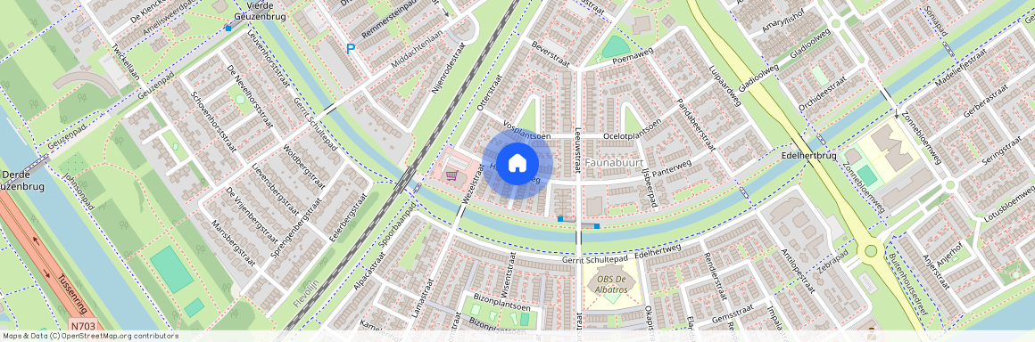 Faunabuurt Noord, 1338 BH, Nertspad, Almere