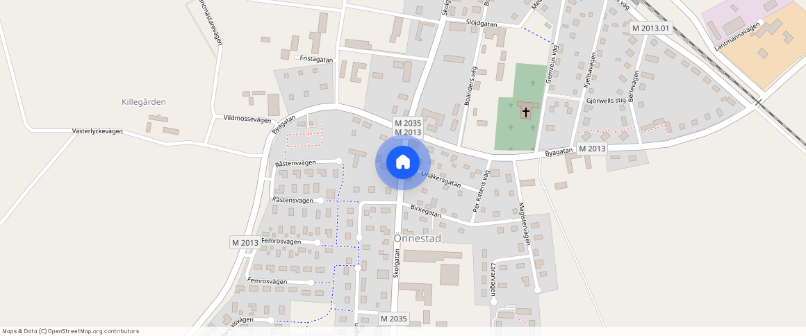 Skolgatan, Önnestad