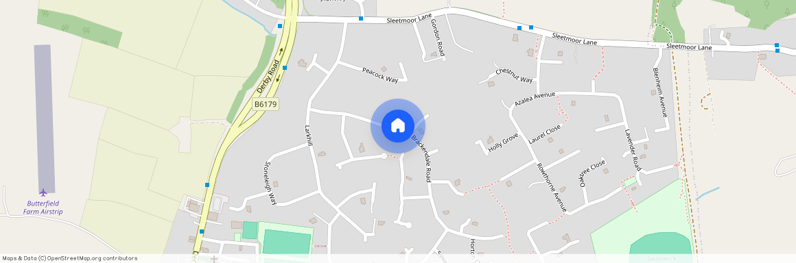 Brackendale Road, Swanwick, Alfreton, Derbyshire, DE55 1DJ