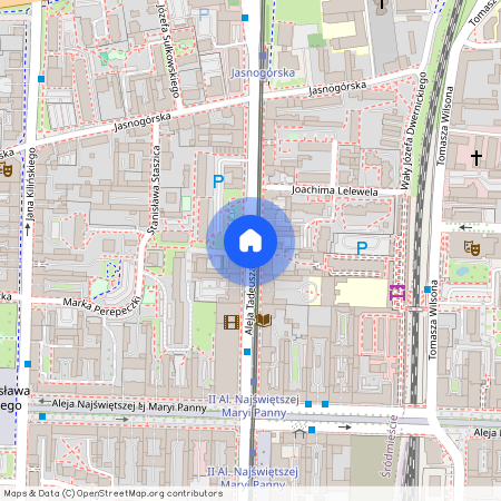 al. Aleja Kościuszki, Śródmieście, Częstochowa, śląskie