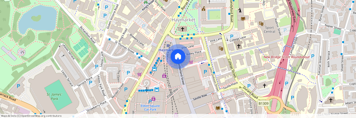 2 bedroom Student Flat to rent in Ridley Place, Newcastle Upon Tyne