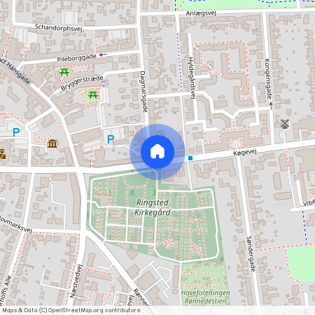 1. tv, Køgevej 19, 4100, Ringsted