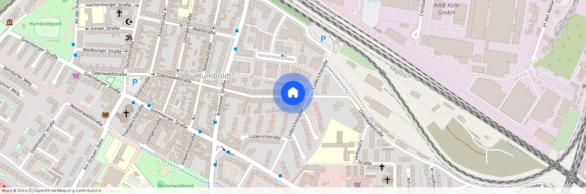 Odenwaldstr., 51105 Köln