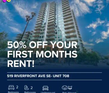 519 Riverfront Ave SE- Unit 708 - 708 | 519 Riverfront Ave SE, Calgary - Photo 1