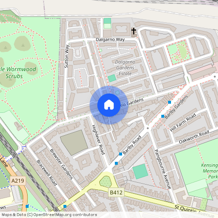 Dalgarno Gardens, North Kensington, London, W10