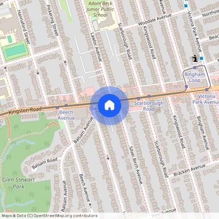 927 Kingston Road Unit# Upper, Toronto