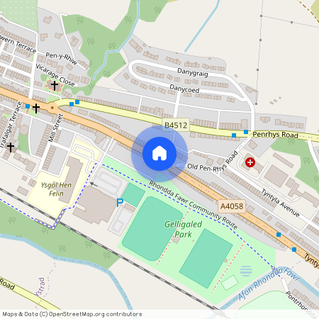 Tyntyla Road, Ystrad, CF41