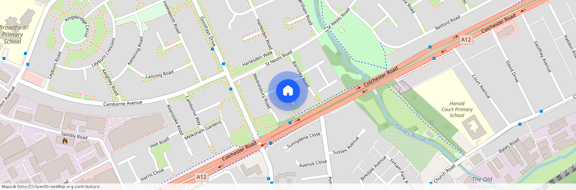 Wednesbury Green, Romford RM3