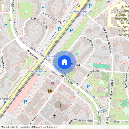 ul. Jana Blatona, Bemowo-Lotnisko, Bemowo, Warszawa, mazowieckie