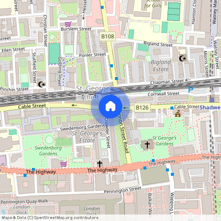 Caxton Apartments, 172 Cable Street, London, E1