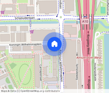 Appartement te huur: Koningin Wilhelminaplein 832 1062 KS Amsterdam - Foto 1