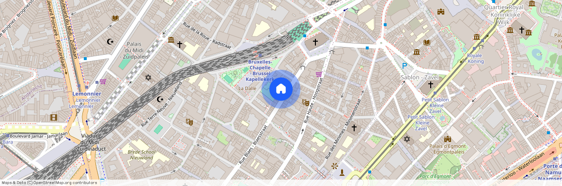 Rue Blaes, 49, 1000, Bruxelles