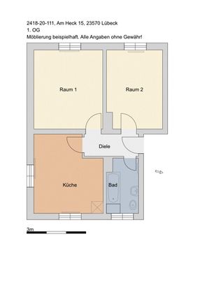 2 Zimmer- Wohnung in gepflegter Wohnanlage - Foto 1