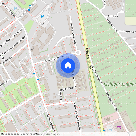 Straße Glück-Auf 30, 06526 Sangerhausen