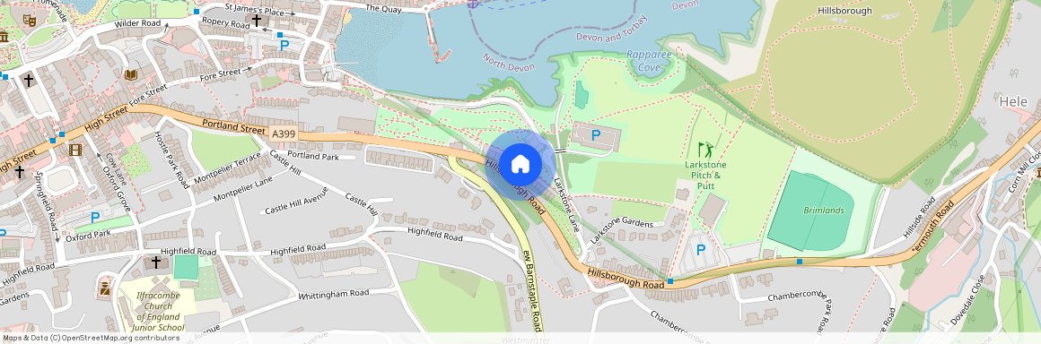 11 Larkstone Terrace ILFRACOMBE Devon