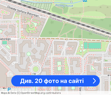 Piątkowo, Batorego, 2 pokoje, 41m2, umeblowane, miejsce postojowe - Фото 1