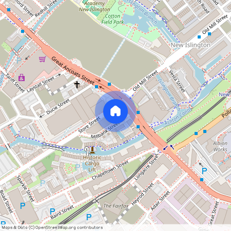 Store Street, Manchester, Greater Manchester, M1