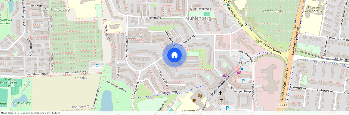 Ossietzkyring 31A, 30457, Hannover Ot Mühlenberg