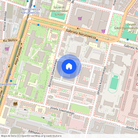 ul. Bartosza Głowackiego 7, Nowe Miasto, Śródmieście, Szczecin, zachodniopomorskie