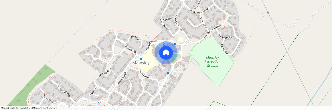 Scholars Row, Mawsley