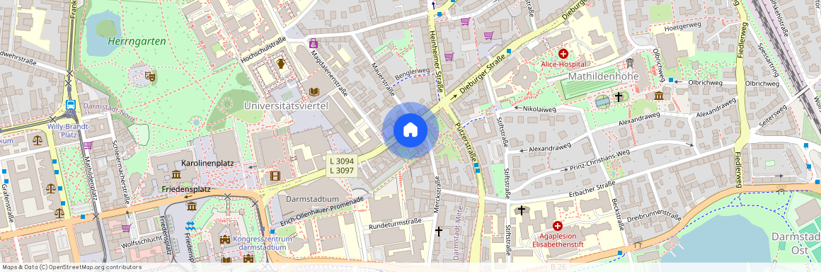 Alexanderstraße 39, 64283 Hessen - Darmstadt