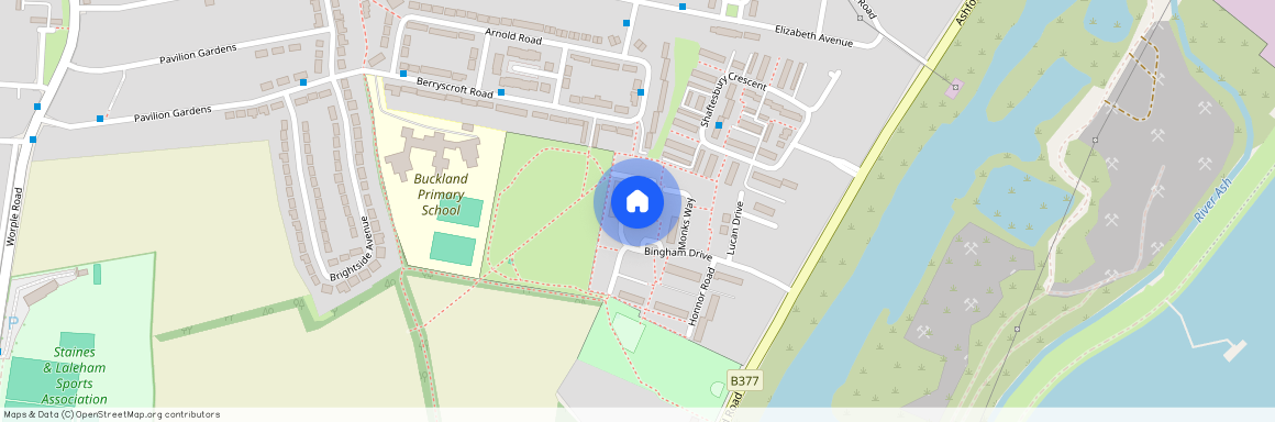 Bingham Drive, Staines-Upom-Thames, TW18
