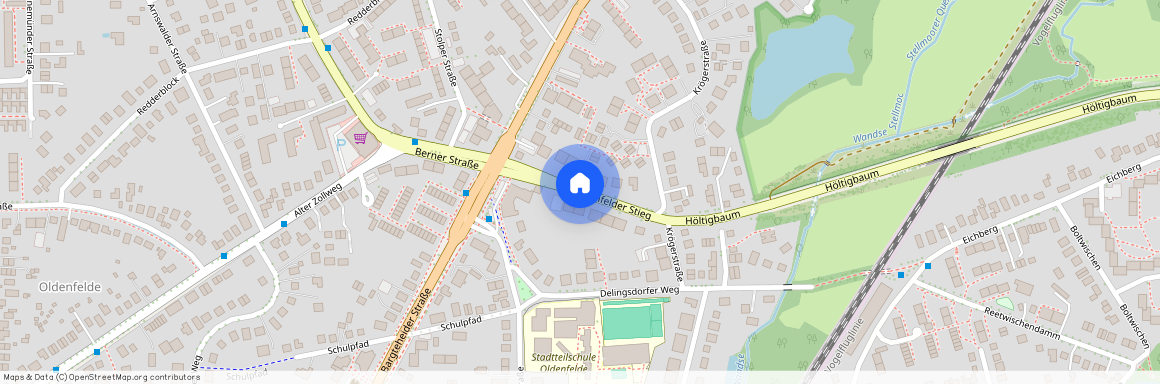 Oldenfelder Stieg, 22143 Wandsbek - Hamburg Rahlstedt